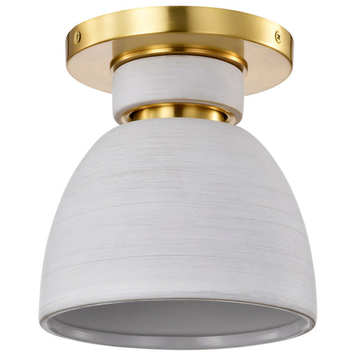 Myhouse Lighting Nuvo Lighting - 60-8001 - Flush Mount - Collins - Brushed Brass