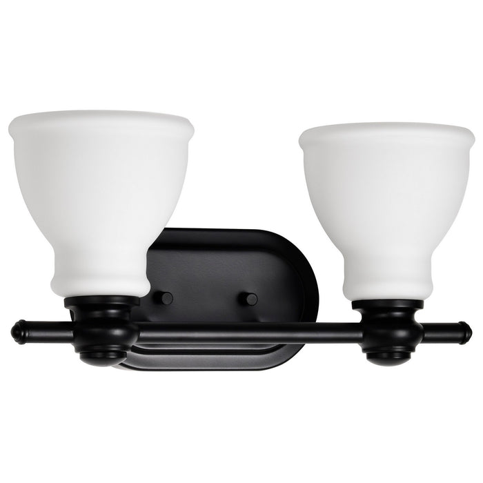 Myhouse Lighting Nuvo Lighting - 60-8022 - Two Light Vanity - Russel - Matte Black