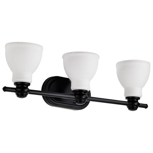 Myhouse Lighting Nuvo Lighting - 60-8023 - Three Light Vanity - Russel - Matte Black