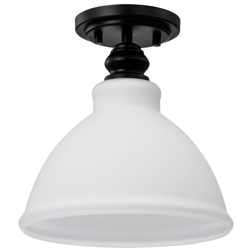 Myhouse Lighting Nuvo Lighting - 60-8025 - Semi Flush Mount - Russel - Matte Black