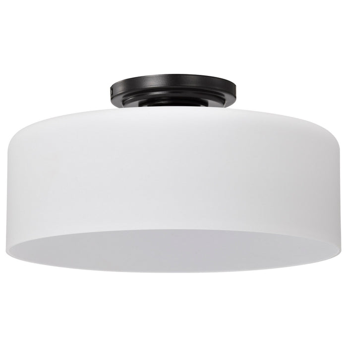 Myhouse Lighting Nuvo Lighting - 60-8035 - Semi Flush Mount - Warren - Gun Metal