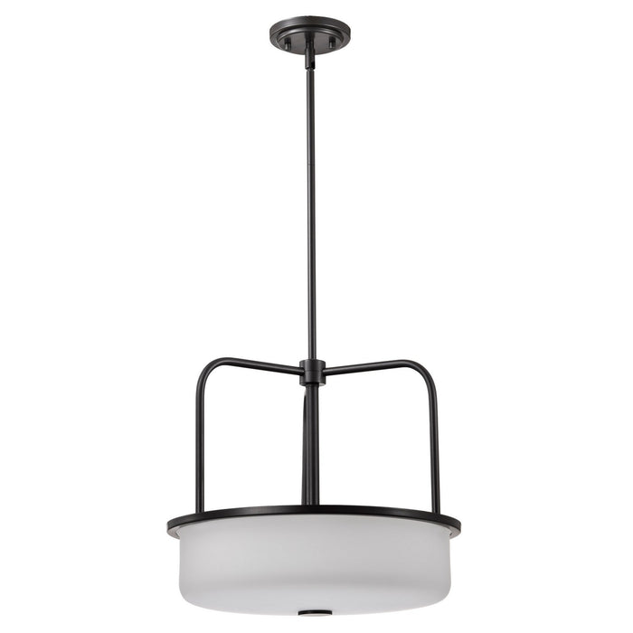 Myhouse Lighting Nuvo Lighting - 60-8037 - Pendant - Warren - Gun Metal
