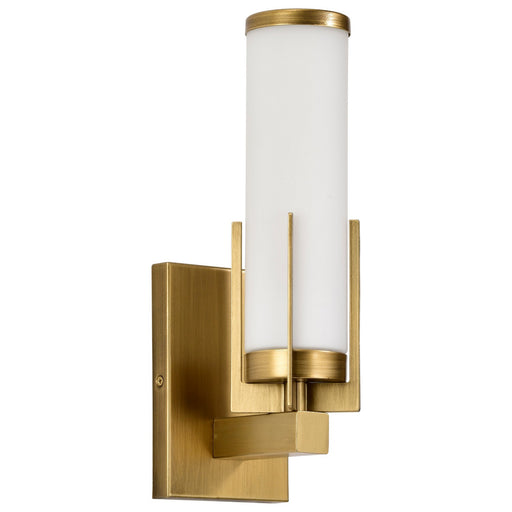 Myhouse Lighting Nuvo Lighting - 60-8041 - One Light Vanity - Roselle - Natural Brass