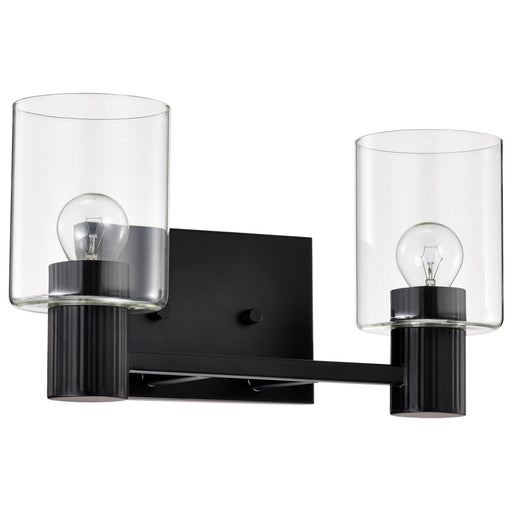 Myhouse Lighting Nuvo Lighting - 60-8062 - Two Light Vanity - Clarksville - Matte Black