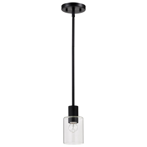 Myhouse Lighting Nuvo Lighting - 60-8064 - Mini Pendant - Clarksville - Matte Black