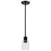 Myhouse Lighting Nuvo Lighting - 60-8064 - Mini Pendant - Clarksville - Matte Black