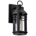 Myhouse Lighting Nuvo Lighting - 60-8101 - One Light Wall Lantern - Wilton - Matte Black