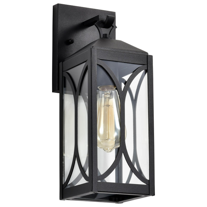 Myhouse Lighting Nuvo Lighting - 60-8121 - One Light Wall Lantern - Oaklyn - Matte Black