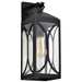 Myhouse Lighting Nuvo Lighting - 60-8122 - One Light Wall Lantern - Oaklyn - Matte Black