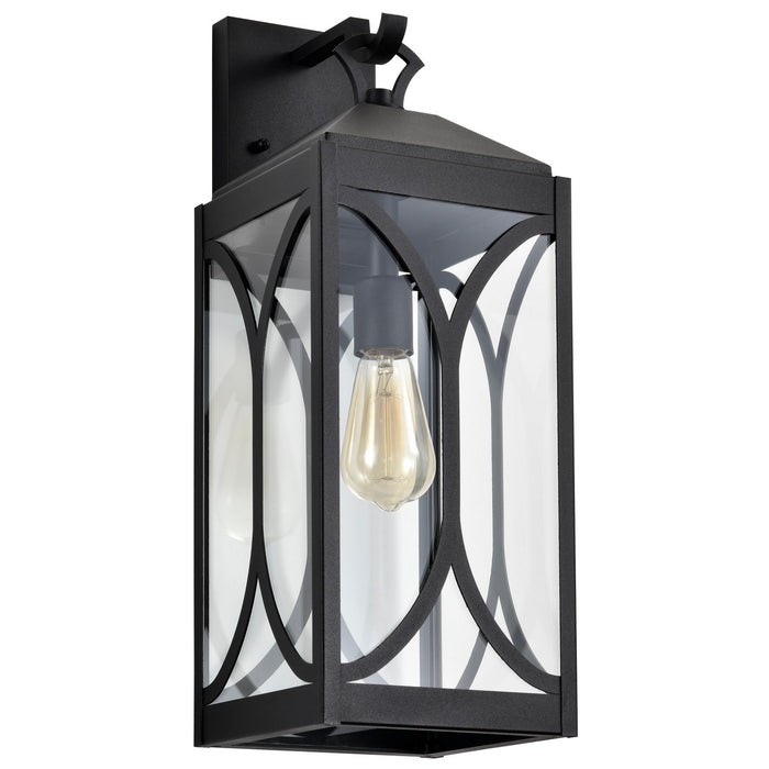 Myhouse Lighting Nuvo Lighting - 60-8123 - One Light Wall Lantern - Oaklyn - Matte Black