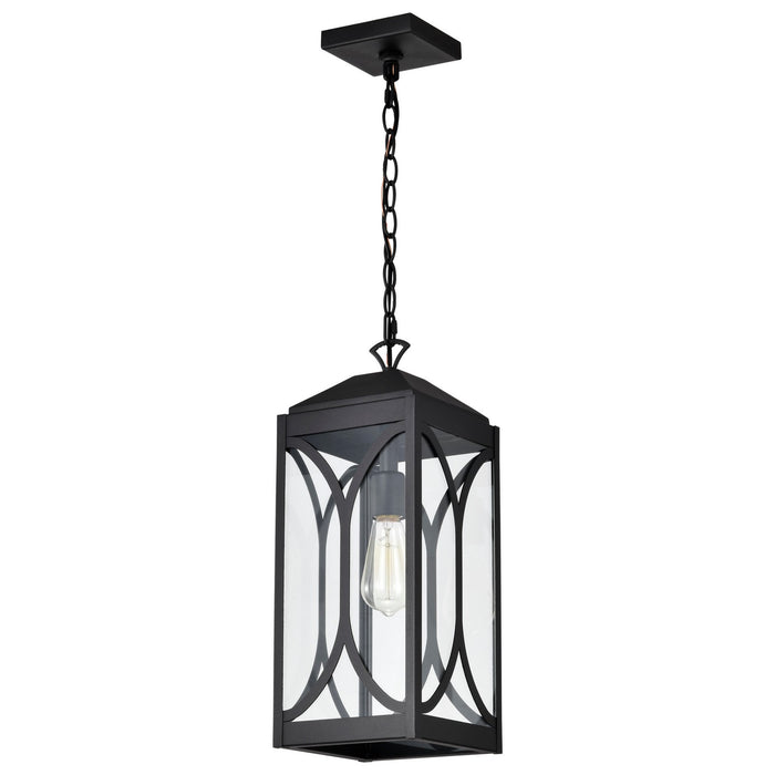 Myhouse Lighting Nuvo Lighting - 60-8125 - One Light Hanging Lantern - Oaklyn - Matte Black