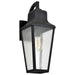 Myhouse Lighting Nuvo Lighting - 60-8133 - One Light Wall Lantern - Lawrence - Matte Black