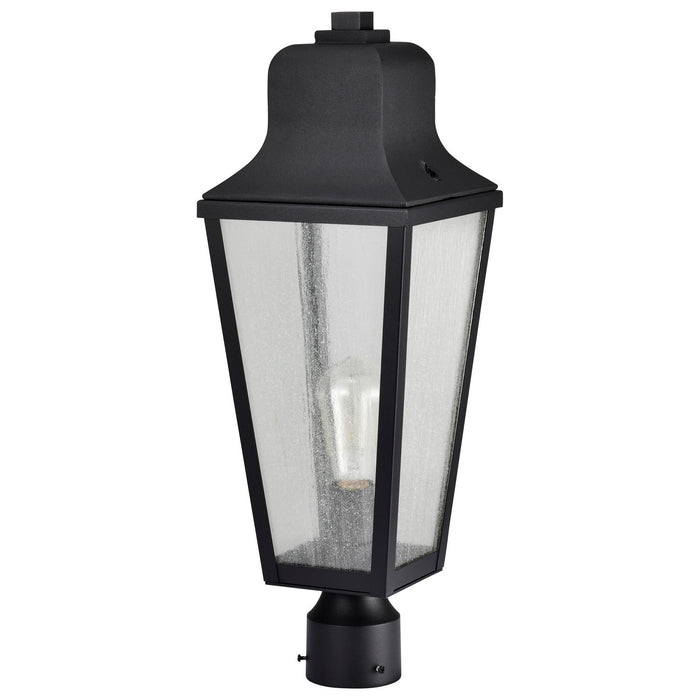 Myhouse Lighting Nuvo Lighting - 60-8134 - One Light Post Top - Lawrence - Matte Black