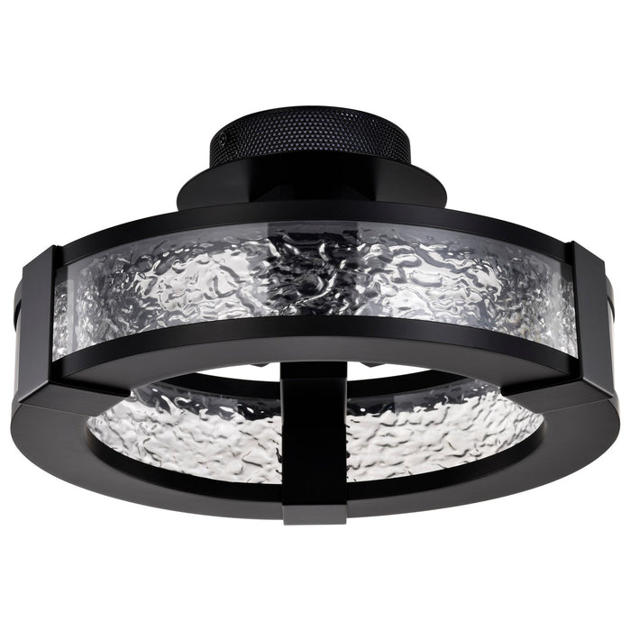 Myhouse Lighting Nuvo Lighting - 62-2001 - LED Semi Flush Mount - Darrow - Matte Black