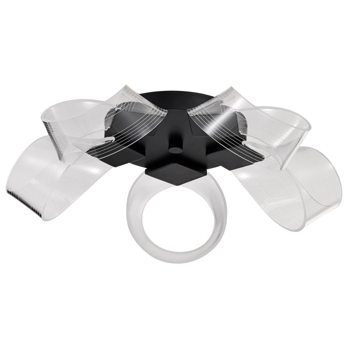 Myhouse Lighting Nuvo Lighting - 62-2035 - LED Flush Mount - Barnett - Matte Black