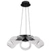 Myhouse Lighting Nuvo Lighting - 62-2036 - LED Chandelier - Barnett - Matte Black