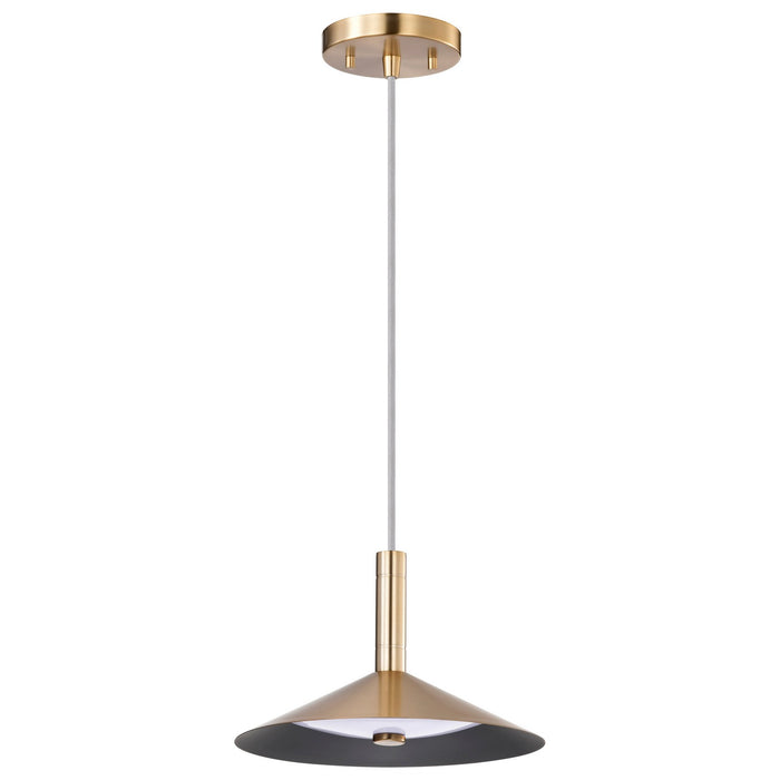 Myhouse Lighting Nuvo Lighting - 62-2091 - LED Pendant - Corrine - Burnished Brass