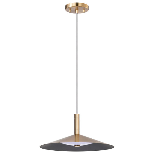 Myhouse Lighting Nuvo Lighting - 62-2092 - LED Pendant - Corrine - Burnished Brass