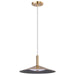Myhouse Lighting Nuvo Lighting - 62-2092 - LED Pendant - Corrine - Burnished Brass