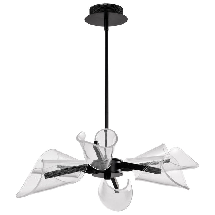 Myhouse Lighting Nuvo Lighting - 62-2281 - LED Chandelier - Sedona - Matte Black