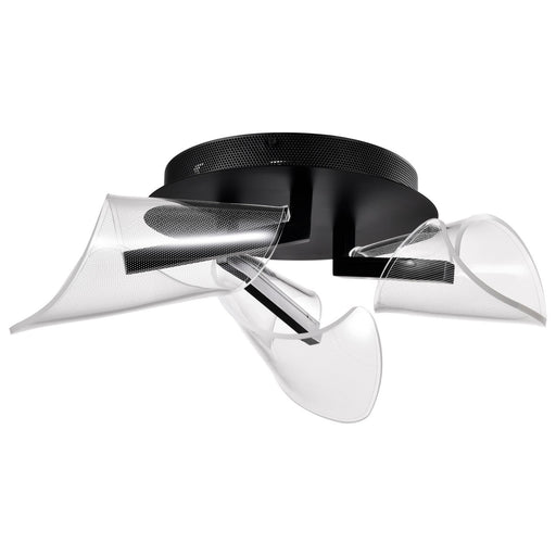 Myhouse Lighting Nuvo Lighting - 62-2284 - LED Flush Mount - Sedona - Matte Black