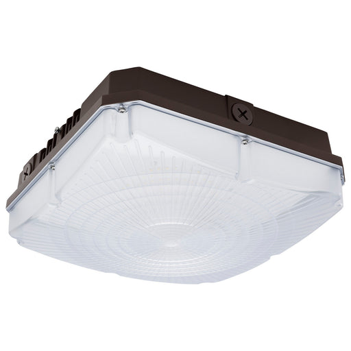 Myhouse Lighting Nuvo Lighting - 65-981 - LED Field Selectable Canopy Fixture - Bronze