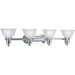 Myhouse Lighting Progress Lighting - P3164-15 - Four Light Bath Bracket - Madison - Polished Chrome