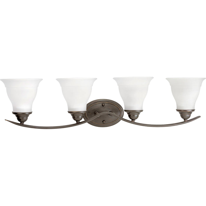 Myhouse Lighting Progress Lighting - P3193-20 - Four Light Bath Bracket - Trinity - Antique Bronze