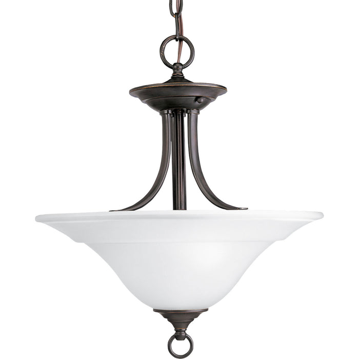 Myhouse Lighting Progress Lighting - P3473-20 - Two Light Semi-Flush Mount - Trinity - Antique Bronze