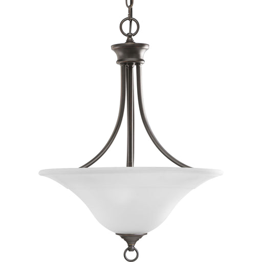 Myhouse Lighting Progress Lighting - P3474-20 - Three Light Foyer Pendant - Trinity - Antique Bronze