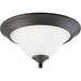 Myhouse Lighting Progress Lighting - P3476-20 - Two Light Flush Mount - Trinity - Antique Bronze