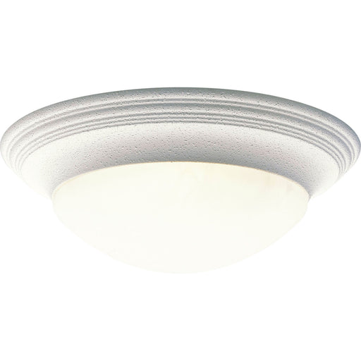 Myhouse Lighting Progress Lighting - P3697-30 - Three Light Flush Mount - Alabaster Glass - White