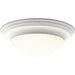 Myhouse Lighting Progress Lighting - P3697-30 - Three Light Flush Mount - Alabaster Glass - White