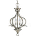 Myhouse Lighting Progress Lighting - P3806-09 - Two Light Foyer Pendant - Trinity - Brushed Nickel