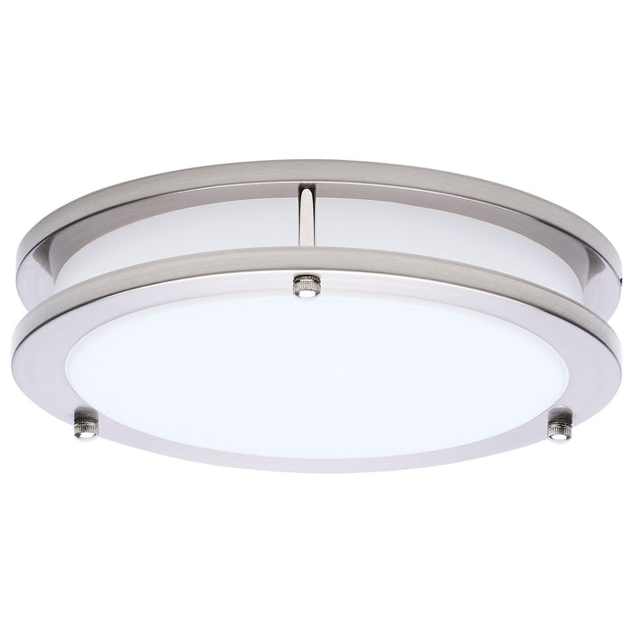 Myhouse Lighting Nuvo Lighting - 62-1875 - LED Flush Mount - Glamour - Brushed Nickel