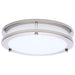 Myhouse Lighting Nuvo Lighting - 62-1875 - LED Flush Mount - Glamour - Brushed Nickel