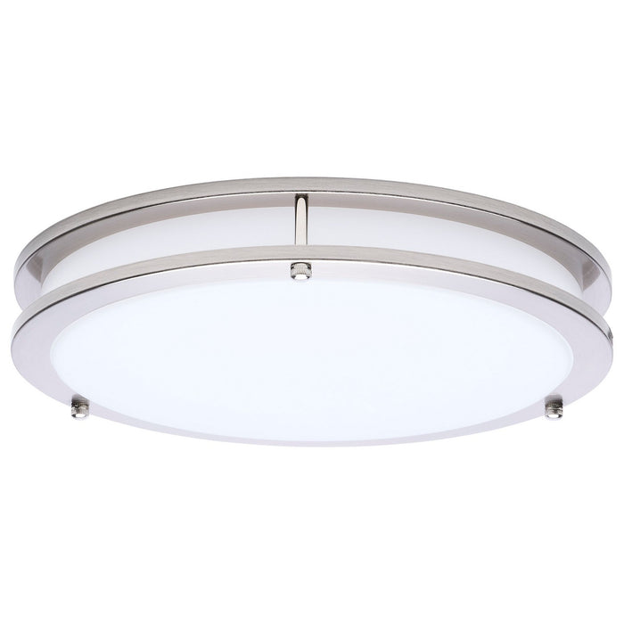 Myhouse Lighting Nuvo Lighting - 62-1876 - LED Flush Mount - Glamour - Brushed Nickel