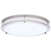 Myhouse Lighting Nuvo Lighting - 62-1876 - LED Flush Mount - Glamour - Brushed Nickel