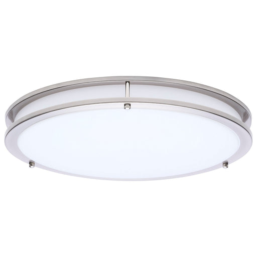Myhouse Lighting Nuvo Lighting - 62-1877 - LED Flush Mount - Glamour - Brushed Nickel