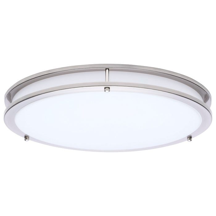 Myhouse Lighting Nuvo Lighting - 62-1877 - LED Flush Mount - Glamour - Brushed Nickel