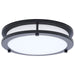 Myhouse Lighting Nuvo Lighting - 62-1975 - LED Flush Mount - Glamour - Black