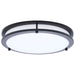 Myhouse Lighting Nuvo Lighting - 62-1976 - LED Flush Mount - Glamour - Black