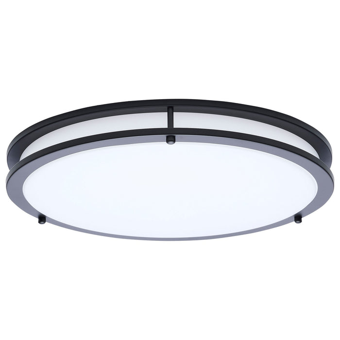 Myhouse Lighting Nuvo Lighting - 62-1977 - LED Flush Mount - Glamour - Black