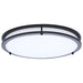 Myhouse Lighting Nuvo Lighting - 62-1977 - LED Flush Mount - Glamour - Black