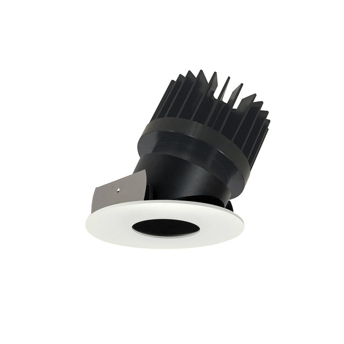 Myhouse Lighting Nora Lighting - NIO-4RPHACDXBMPW/HL - LED Pinhole - Black Pinhole / Matte Powder White Flange