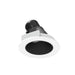 Myhouse Lighting Nora Lighting - NIO-4RSLA35QBMPW - LED Adjustable Slot - Black / Matte Powder White