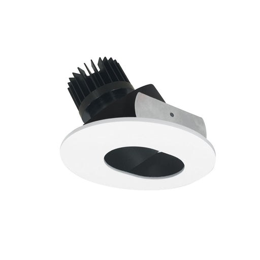 Myhouse Lighting Nora Lighting - NIO-4RSLCDXBMPW/HL - LED Slot Aperture - Black Slot Aperture / Matte Powder White Flange