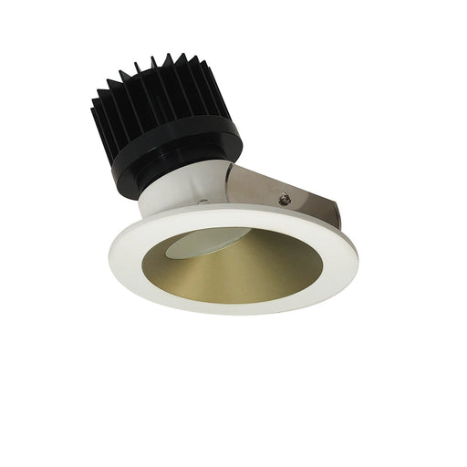 Myhouse Lighting Nora Lighting - NIO-4RWCDXCHMPW/HL - LED Wall Wash - Champagne Haze Reflector / Matte Powder White Flange