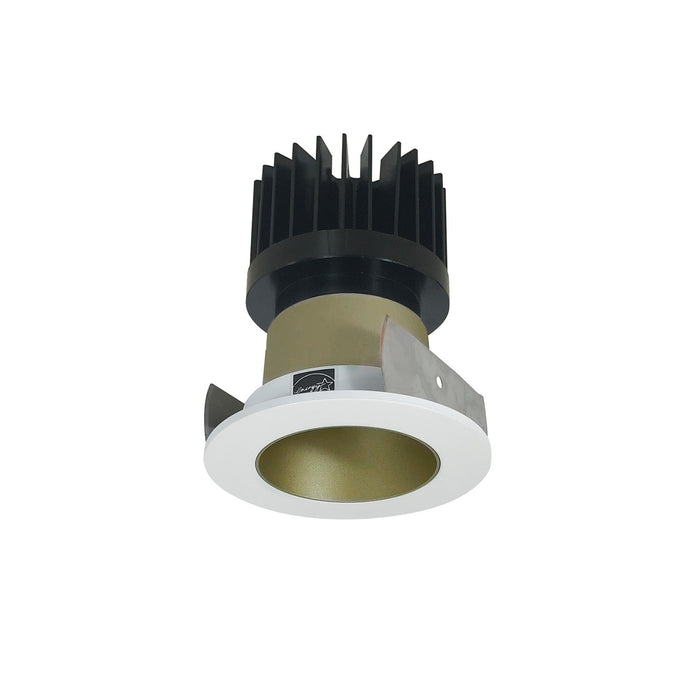 Myhouse Lighting Nora Lighting - NIOB-2RNDCCDXCHMPW/HL - LED Reflector - Champagne Haze Reflector / Matte Powder White Flange
