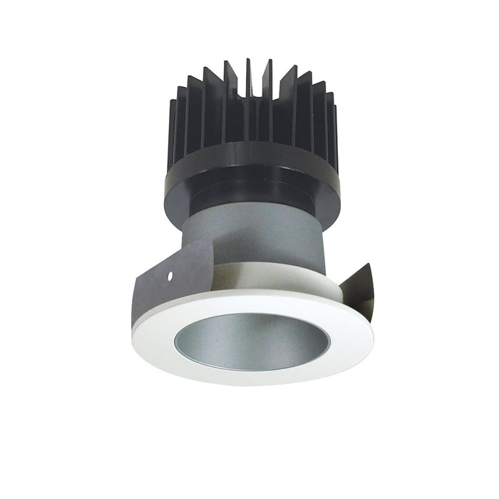 Myhouse Lighting Nora Lighting - NIOB-2RNDCCDXHZMPW/HL - LED Reflector - Haze Reflector / Matte Powder White Flange